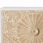 Sideboards - Mango wood sideboard with white gold details - GINER Y COLOMER