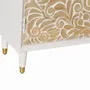 Sideboards - Mango wood sideboard with white gold details - GINER Y COLOMER