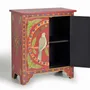 Commodes - Commode en bois de manguier avec détails multicolores peints à la main - GINER Y COLOMER