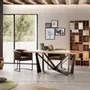 TV stands - TV cabinet in light walnut mango wood - GINER Y COLOMER