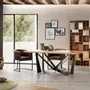 Shelves - Light walnut colored mango wood shelf - GINER Y COLOMER