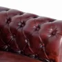 Armchairs - "Chester" armchair in quilted brown leather - GINER Y COLOMER