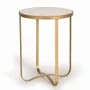 Coffee tables - Marble and metal corner table - GINER Y COLOMER