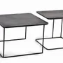Coffee tables - Coffee table with bronze top and metal legs - GINER Y COLOMER