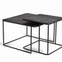 Coffee tables - Coffee table with bronze top and metal legs - GINER Y COLOMER