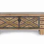 Storage boxes - Mango wood chest and natural-colored metal details - GINER Y COLOMER