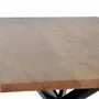 Tables Salle à Manger - Table à manger en bois d'acacia naturel et pieds en métal noir - GINER Y COLOMER
