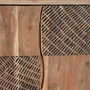 Etagères - Étagère en bois d'acacia et pieds en métal couleur naturelle - GINER Y COLOMER
