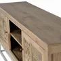 TV stands - TV cabinet in mango wood and natural metal legs - GINER Y COLOMER