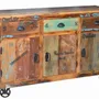 Buffets - Buffet en bois recyclé multicolore - GINER Y COLOMER