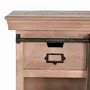 Console table - Mango wood console with sliding door - GINER Y COLOMER