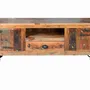 Meubles TV - Meuble TV exclusif en bois recyclé multicolore - GINER Y COLOMER