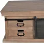 Coffee tables - Coffee table in mango wood and natural metal legs - GINER Y COLOMER