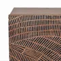 Sideboards - Acacia wood sideboard and natural-colored metal legs - GINER Y COLOMER