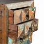 Coffee tables - Coffee table in multicolored recycled solid wood - GINER Y COLOMER