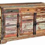 Buffets - Buffet en bois recyclé multicolore - GINER Y COLOMER