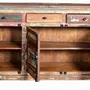 Buffets - Buffet en bois recyclé multicolore - GINER Y COLOMER