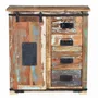Sideboards - BANGKOK - Exclusive sideboard in multicolored recycled wood - GINER Y COLOMER