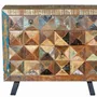 Chests of drawers - Exclusive chest of drawers in multicolored recycled wood - GINER Y COLOMER