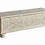 Boîtes de rangement  - Coffre en bois de manguier blanc vieilli - GINER Y COLOMER