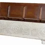 Boîtes de rangement  - Coffre en bois de manguier blanc vieilli - GINER Y COLOMER