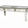Coffee tables - Coffee table in aged white mango wood - GINER Y COLOMER