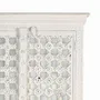 Wardrobe - Mango wood cabinet mirror details in white - GINER Y COLOMER