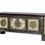 Storage boxes - Mango wood chest and bronze details - GINER Y COLOMER