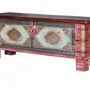Boîtes de rangement  - Coffre en manguier rouge vieilli et merisier - GINER Y COLOMER