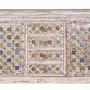 Sideboards - Mango wood sideboard with ceramic details - GINER Y COLOMER