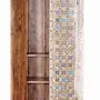 Wardrobe - Mango wood cabinet with ceramic and bronze details - GINER Y COLOMER