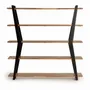 Bibliothèques - Bibliothèque en bois d'acacia et métal - GINER Y COLOMER