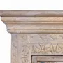 Night tables - Natural mango wood bedside table with bronze details - GINER Y COLOMER