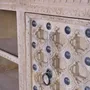 Meubles TV - Meuble TV en bois de manguier naturel et détails en métal - GINER Y COLOMER