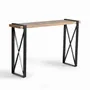 Consoles - Console en bois d'acacia et métal - GINER Y COLOMER
