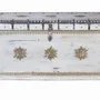 Boîtes de rangement  - Coffre ancien en bois de manguier blanc cassé - GINER Y COLOMER