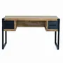 Bureaux - Bureau en bois de manguier et métal - GINER Y COLOMER