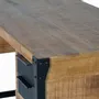 Bureaux - Bureau en bois de manguier et métal - GINER Y COLOMER