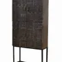 Sideboards - Mango wood display case and metal legs - GINER Y COLOMER