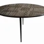 Coffee tables - Coffee table in mango wood and metal legs - GINER Y COLOMER