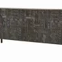 Sideboards - Sideboard in mango wood and dark walnut metal legs - GINER Y COLOMER