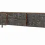 TV stands - TV cabinet in mango wood and metal legs - GINER Y COLOMER