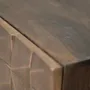 Meubles TV - Meuble TV en manguier et bronze marron foncé - GINER Y COLOMER