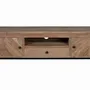 Meubles TV - Meuble TV en bois d'acacia et pieds en métal - GINER Y COLOMER