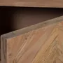 Meubles TV - Meuble TV en bois d'acacia et pieds en métal - GINER Y COLOMER