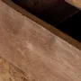 Sideboards - Mango wood and bronze sideboard - GINER Y COLOMER