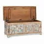 Storage boxes - Mixed chest in mango wood and recycled multicolored finish - GINER Y COLOMER