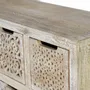 Chests of drawers - Chest of drawers in aged white mango wood - GINER Y COLOMER