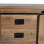 Sideboards - Industrial style sideboard in solid mango wood and metal - GINER Y COLOMER