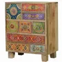 Coffee tables - Multicolored hand-painted mango wood coffee table - GINER Y COLOMER